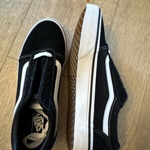 Vans Classic Black and White Shoes